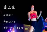 Avi-mp4-爱上你-SHE-MCYY-车载美女热舞视频