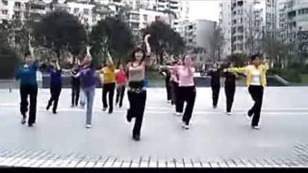 周思萍广场舞 印度桑巴健身操舞