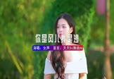 Avi-mp4-你是风儿我是沙-女声-DJ版-车载美女写真视频